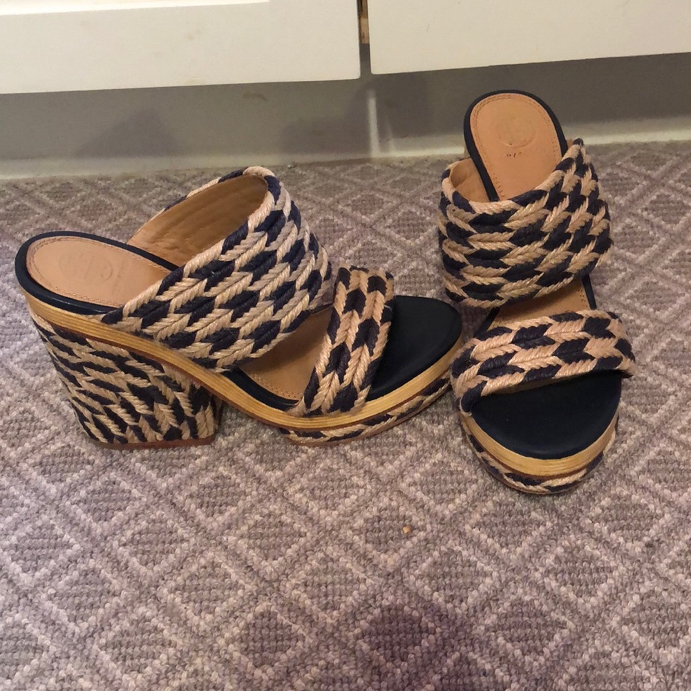 Tory Burch Espadrille Heels!